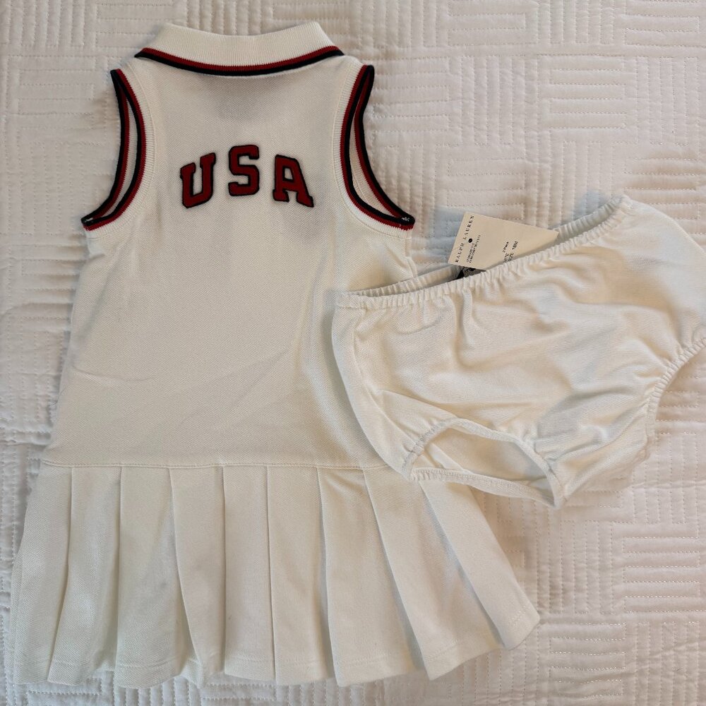 Ralph Lauren Baby USA Tennis "Outfit" Sz 18 Months - Picture 2 of 2